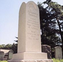 Spooner's grave