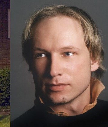 Terror Suspect Anders Behring Breivik. Photo published by VGNet.