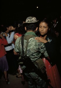 soldier dancing girl